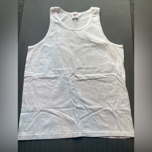 Black Diamond White Tank Top